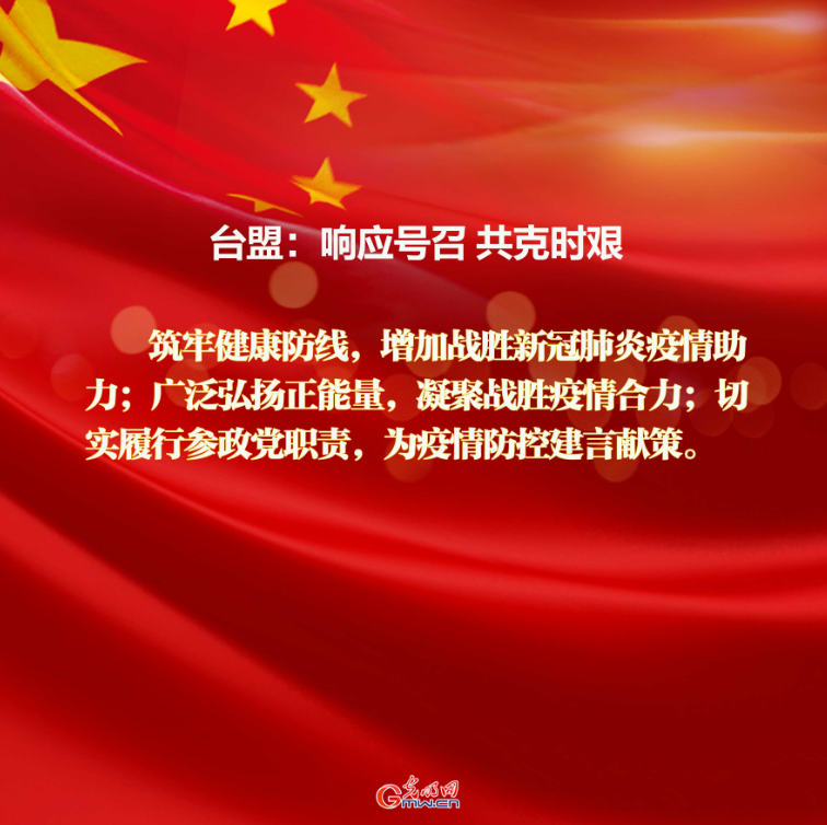 疫情之下,看民主党派如何画好“同心圆” 疫情之下,看民主党派如何画好“同心圆”